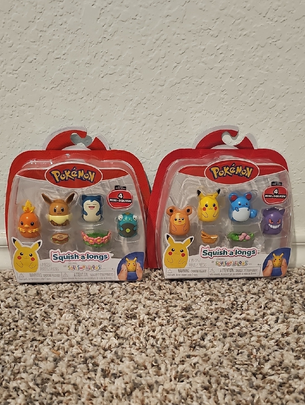 Pokémon Squish-a-longs